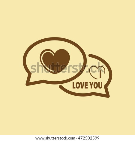 I Love You Comments Icon.
