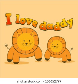 I love you daddy