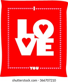 I love you ValentineÂ´s  day background