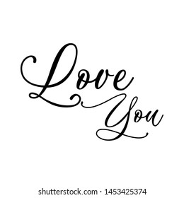 love you design illustration vector