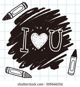 I love you doodle