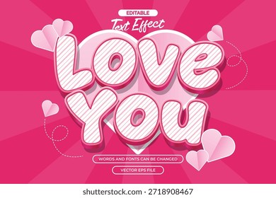 Te encanta el efecto de texto editable con estilo de texto de dibujos animados