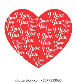 I love you gift text, Romantic dates Latter vector art t-shirt design social media post