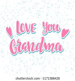 Download Love You Grandma Images, Stock Photos & Vectors | Shutterstock