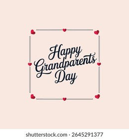I Love You Grandparents Elegant Family Love Typography Design
Heartfelt “I Love You Grandparents” Script Font for Family Gifts
Happy Grandparent’s Day Typography Design – Bold and Script Mix
