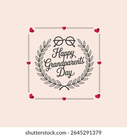 I Love You Grandparents Elegant Family Love Typography Design
Heartfelt “I Love You Grandparents” Script Font for Family Gifts
Happy Grandparent’s Day Typography Design – Bold and Script Mix
