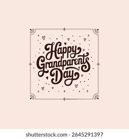 I Love You Grandparents Elegant Family Love Typography Design
Heartfelt “I Love You Grandparents” Script Font for Family Gifts
Happy Grandparent’s Day Typography Design – Bold and Script Mix
