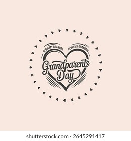 I Love You Grandparents Elegant Family Love Typography Design
Heartfelt “I Love You Grandparents” Script Font for Family Gifts
Happy Grandparent’s Day Typography Design – Bold and Script Mix
