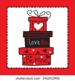 I Love you greeting card