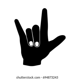 I Love You hand sign