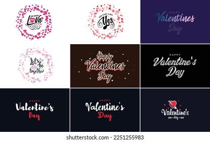 I Love You hand-drawn lettering with a heart design. suitable for use in Valentine's Day designs or as a romantic greeting