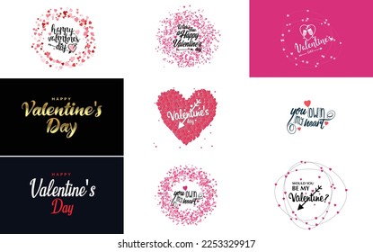 I Love You hand-drawn lettering with a heart design. suitable for use as a Valentine's Day greeting or in romantic designs