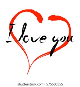? love you - happy valentine's day for poster