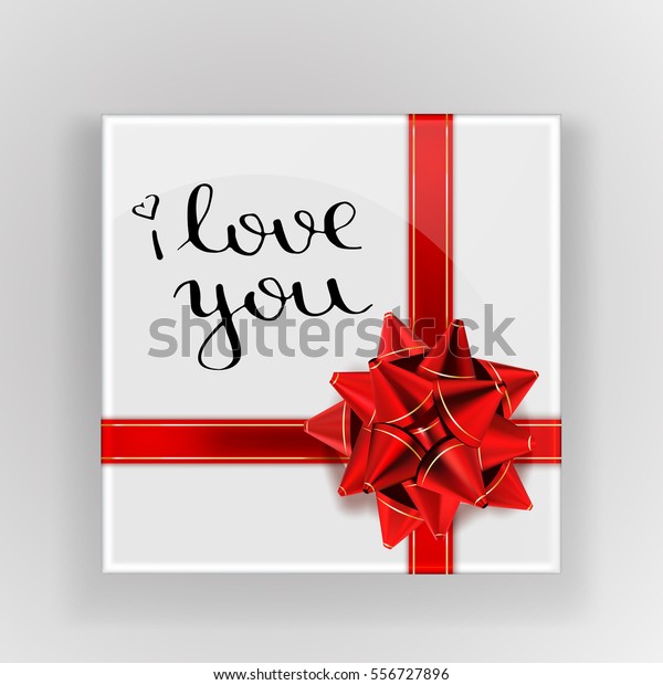 Love You Happy Valentines Day Greeting Stock Vector Royalty Free