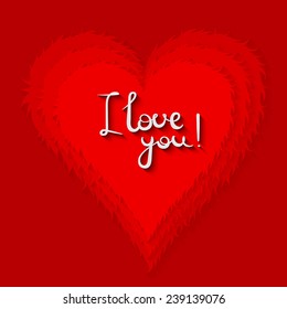 I love you! Heart