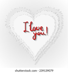 I love you! Heart