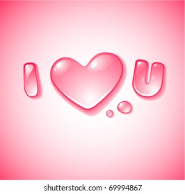 me encanta la forma de caída del corazón