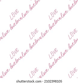love you hearts romantic pattern illustration. seamless pattern for wallpaper, textiles, packaging, scrapbooking, foil stamping