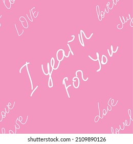 love you hearts romantic pattern illustration. seamless pattern for wallpaper, textiles, packaging, scrapbooking, foil stamping