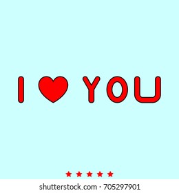 I love you  icon .