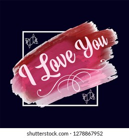 I Love you Image design