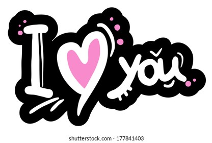 I love you message