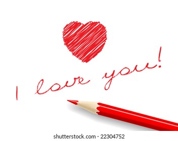 I love you! (Message).