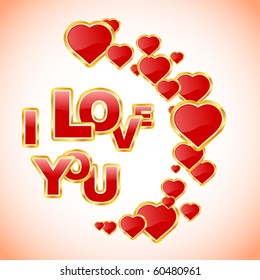 TE AMO. Mensaje de amor.
