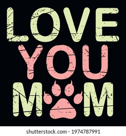 Love you Mom. Dog loving kids and mom.