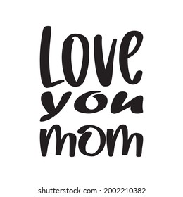 love you mom quote letter