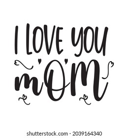 i love you mom quote letter