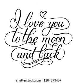 3,789 Love you to the moon and back Images, Stock Photos & Vectors ...