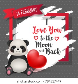 I Love You to the Moon and Back Poster