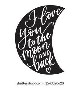 26 I Love You To The Moon And Back Clipart Images, Stock Photos ...