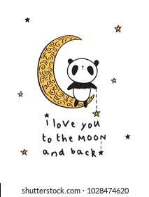 Love You Moon Back Images Stock Photos Vectors Shutterstock