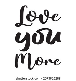 love you more letter quote