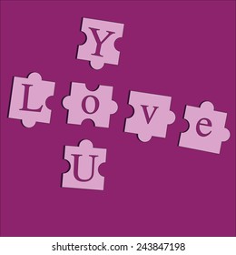 Love You Puzzle