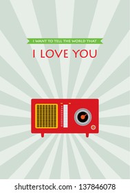 i love you radio announcement
