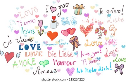 I love you! set