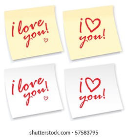 i love you sticker