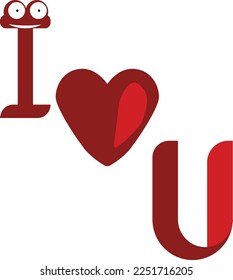 I Love You, Love Symbol 