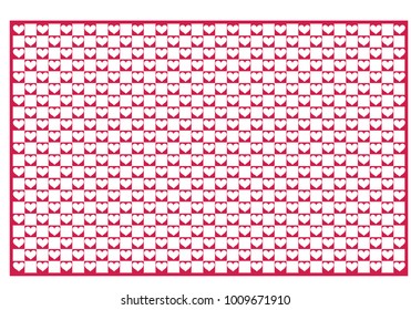 `Love you`  symbol in vector with decorative heart doodle element