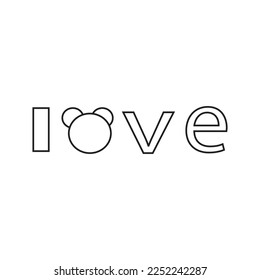 I Love You, I love you text.