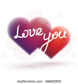 love you in the two hearts