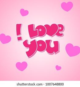 I love you valentine heart