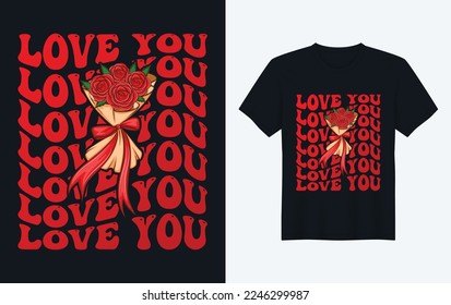 Love You, Valentine's T Shirt Design Vector,
valentine t shirt, valentine day t-shirt design, mug design, pillow design