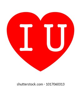 Love You Vector Stock Vector (Royalty Free) 1017060313 | Shutterstock