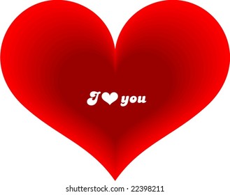 I love you VECTOR