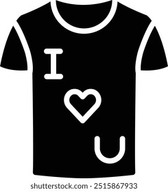 I Love You Vector Icon Design Illustration
