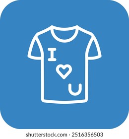 I Love You Vector Icon Design Illustration